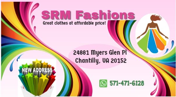 SRM Fashions - Great clothing at Affordable price!
