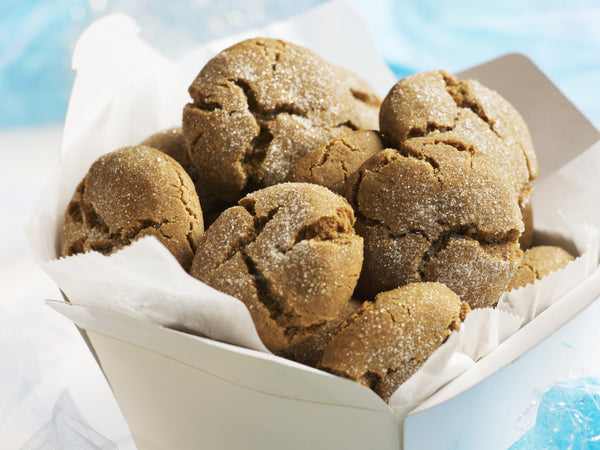 Molasses Crackle-Top Cookies