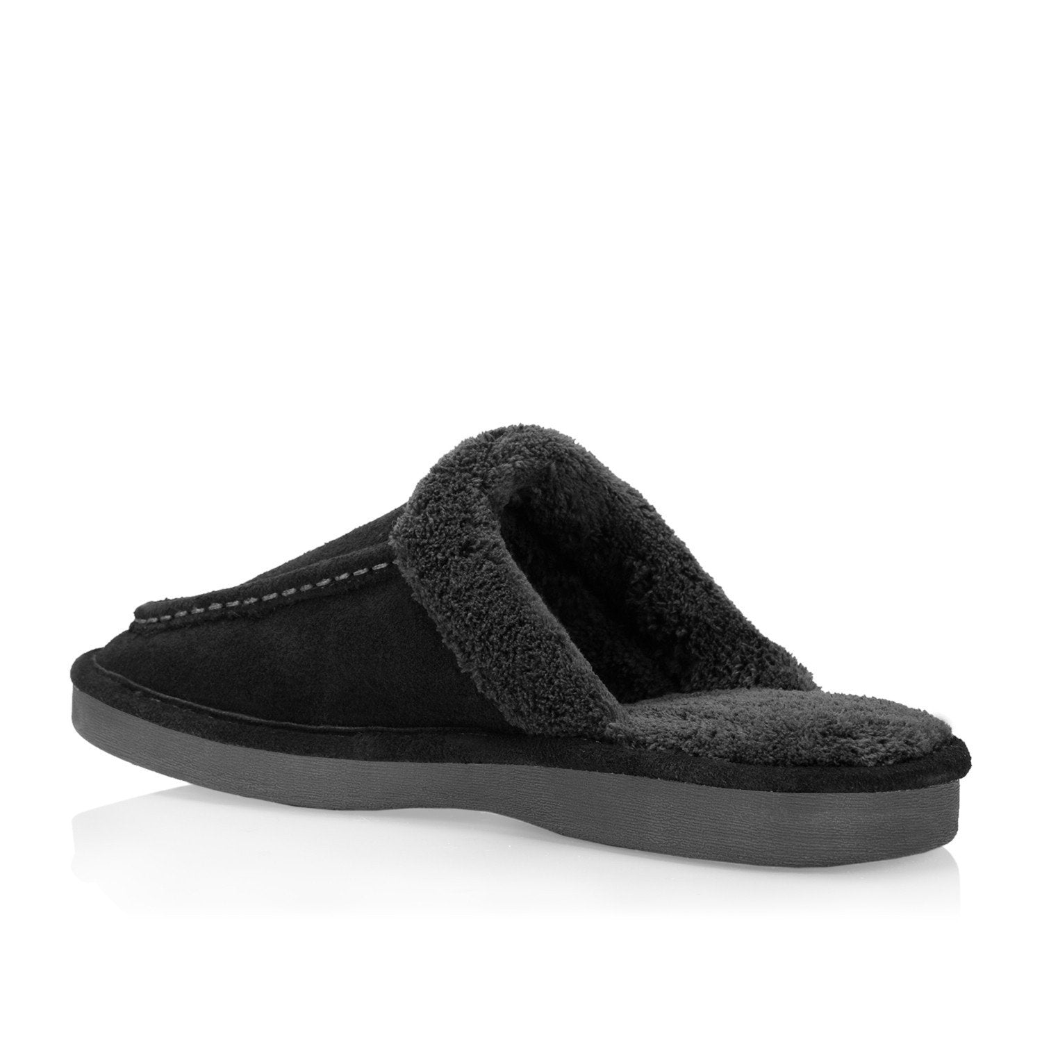 Men’s Slippers - Ed in Black | Nuknuuk