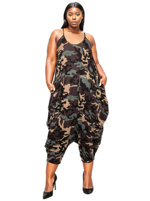 Harem Pocket Jumpsuit - Forbes Fashions
