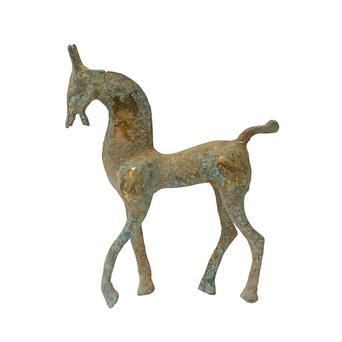 Chinese Green Rustic Ancient Artistic Horse Figure Display ws1450S ...