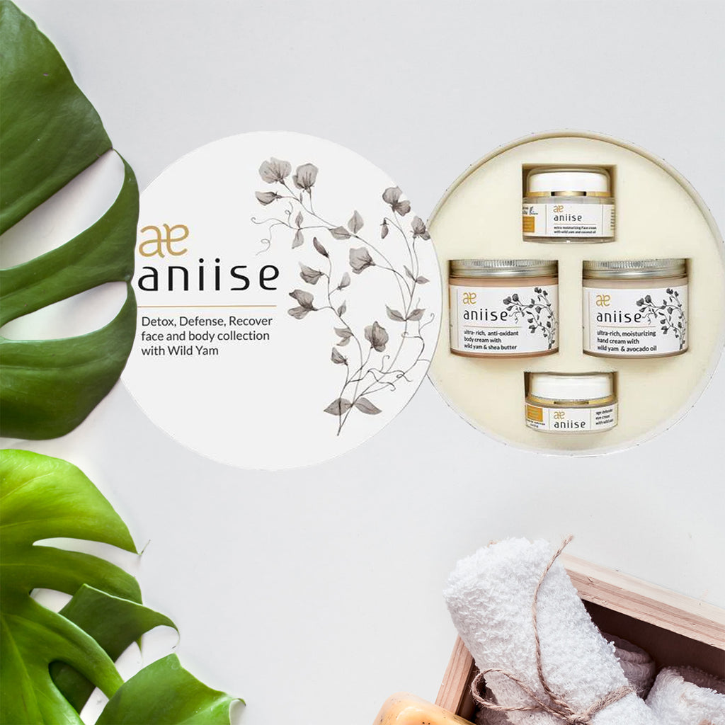 The Power of Aniise's Wild Yam Body Cream Collection Set