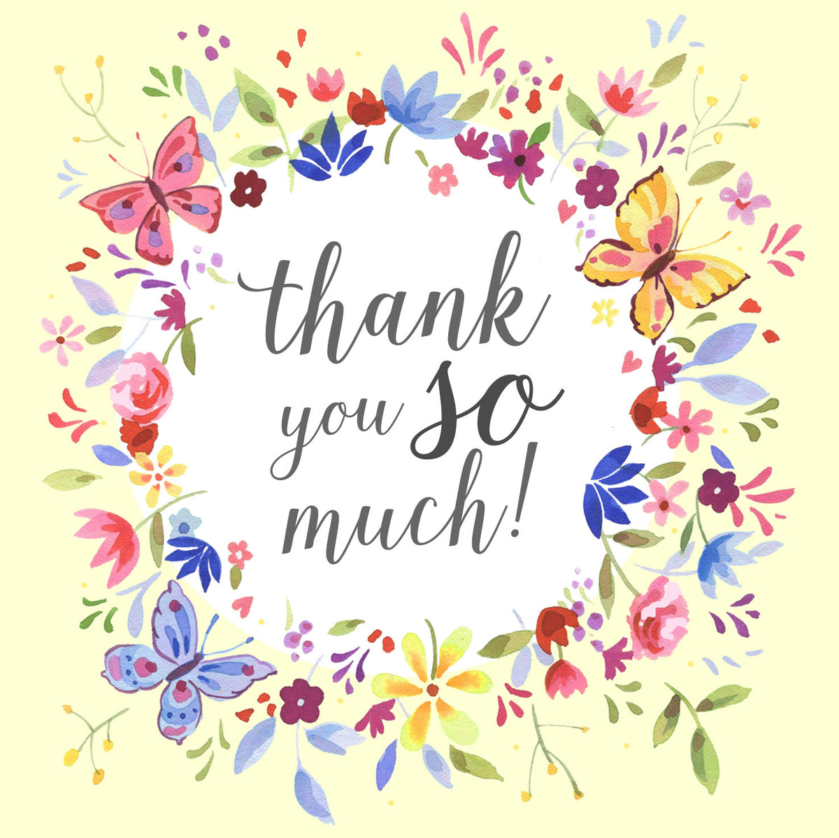 Thank you so much Single card – Premier