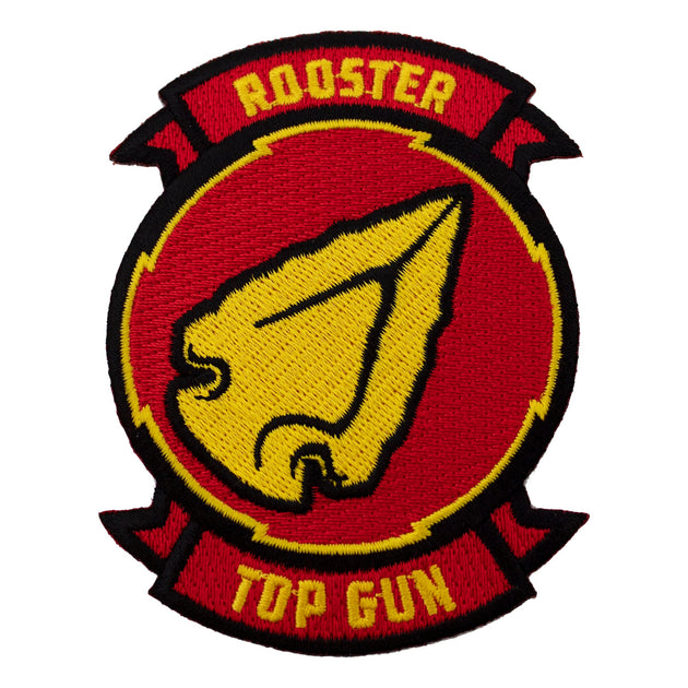 Rooster Top Gun Patches