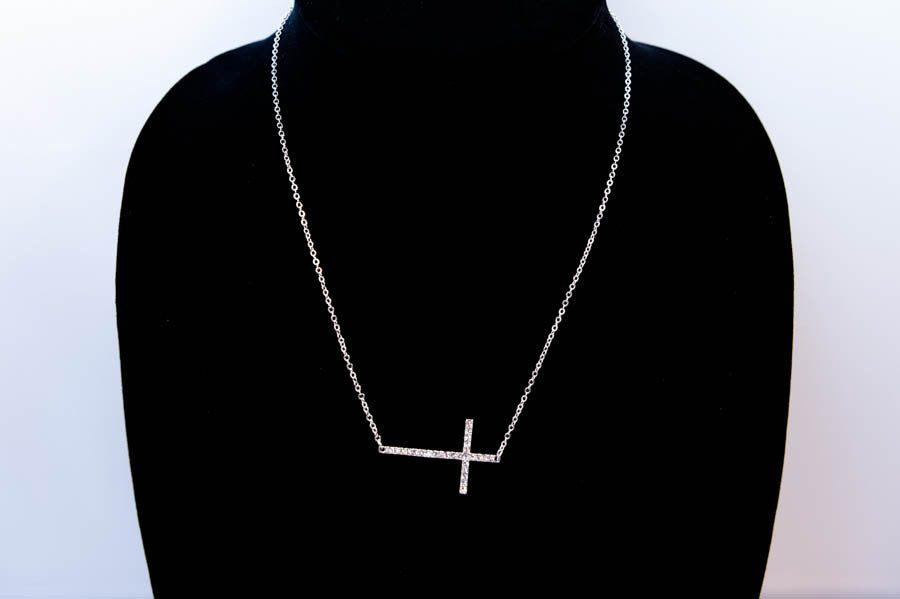 Cross Pendant Necklace 16'' – MOA Gifts Shop