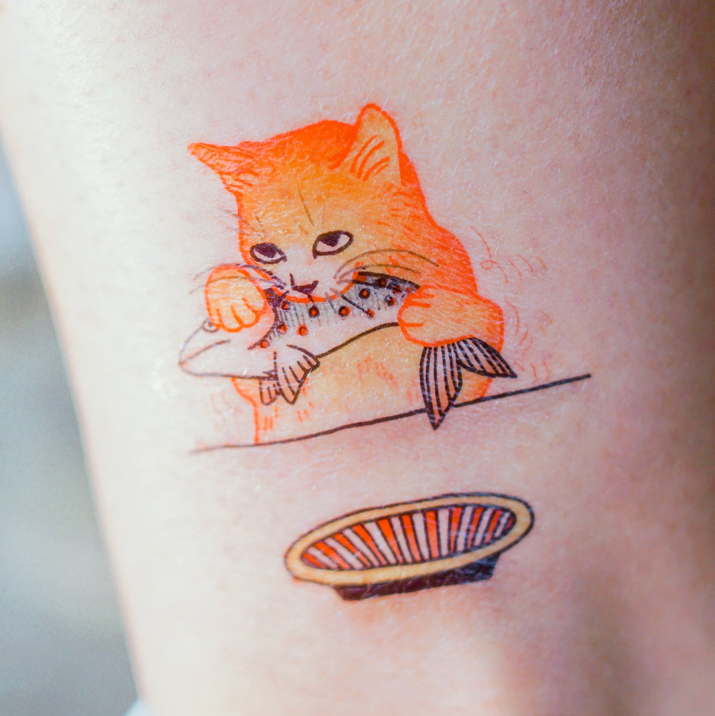 Tattoos by Jessica Danilow  Winnipeg Manitoba  Gypsy Cat