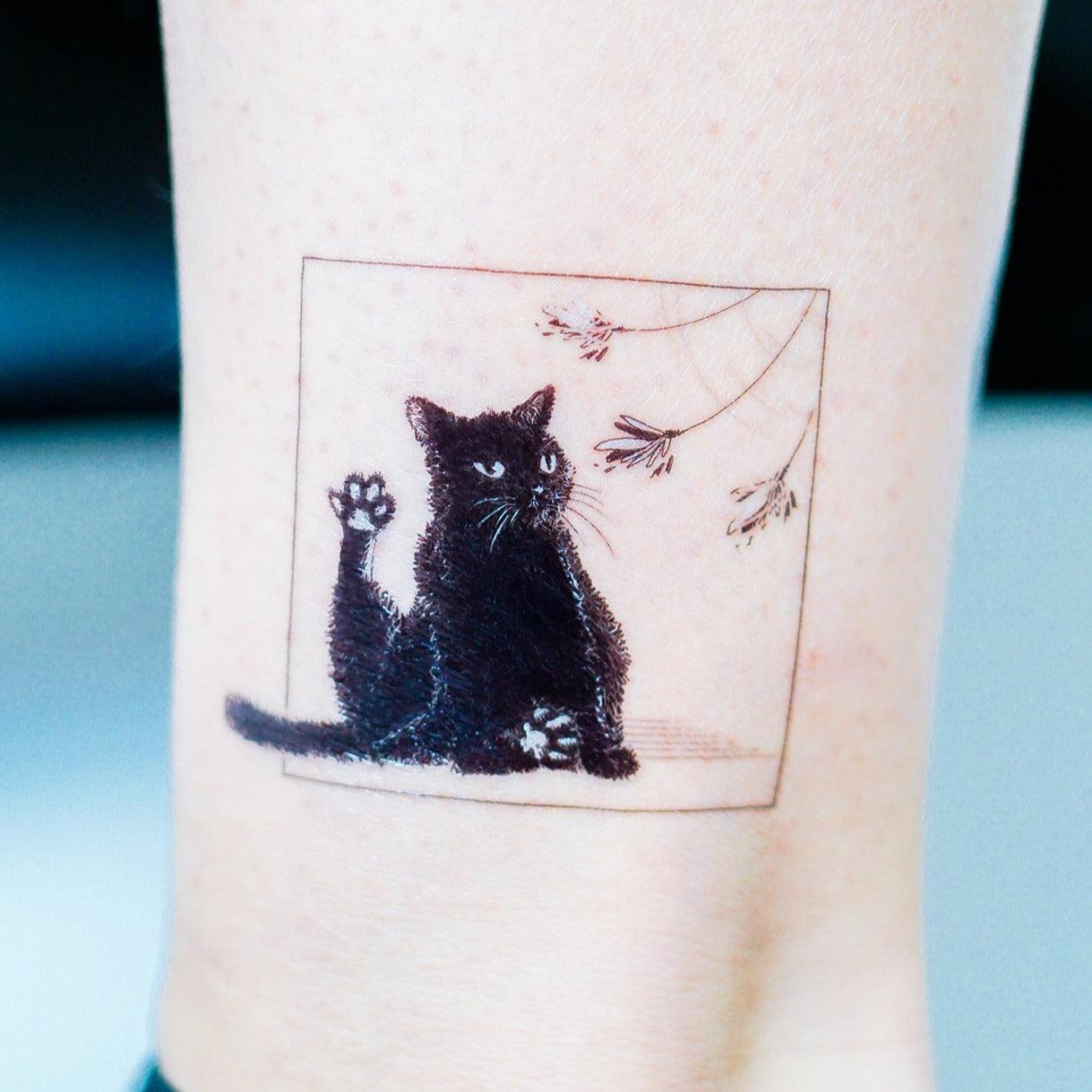 50 of the Cutest Black Cat Tattoo Design Variations for the Cat Lovers   Tats n Rings