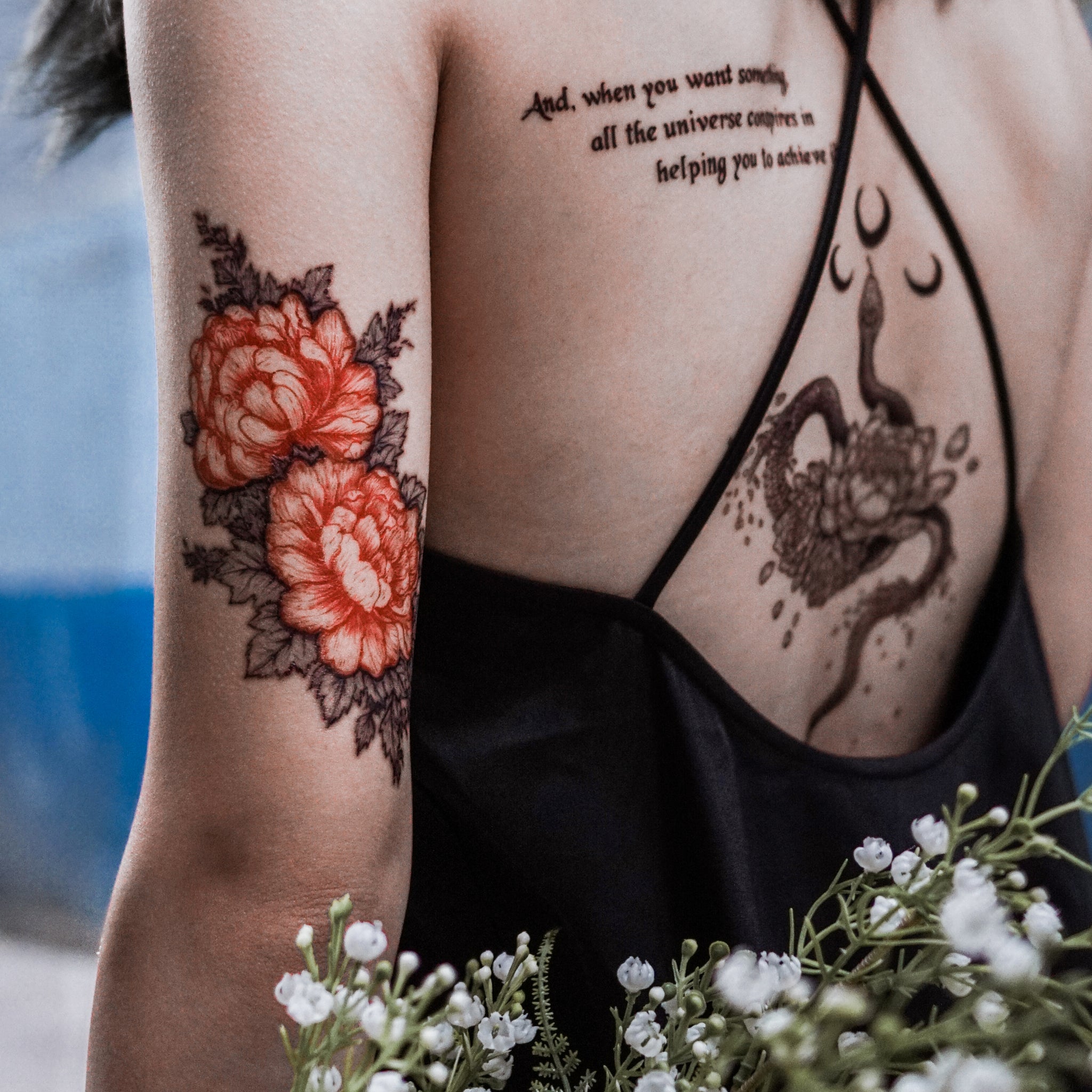 Floral Tattoo Images  Browse 459377 Stock Photos Vectors and Video   Adobe Stock
