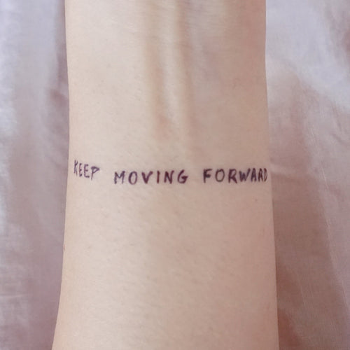 Pin by Rob Burns on Tattoo | Tattoos for guys, Keep moving forward tattoo,  Tattoos