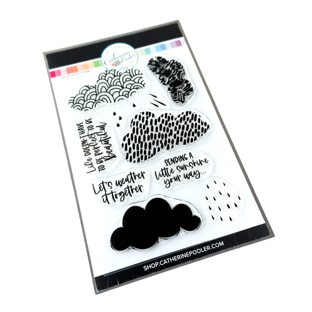 Catherine Pooler Designs April Showers Stamp Set