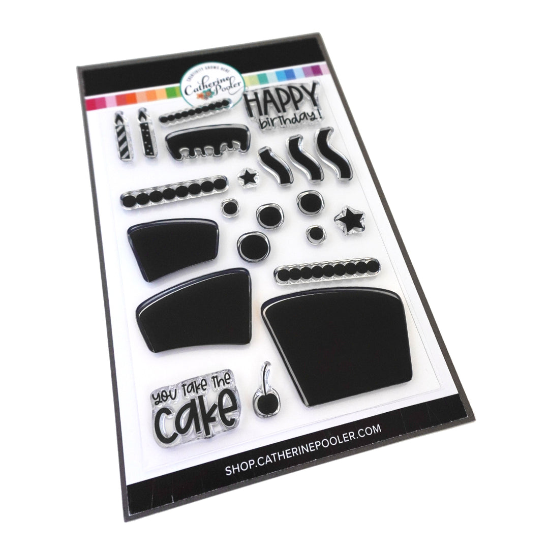 Catherine Pooler Designs Birthday Cake Remix Stamp Set