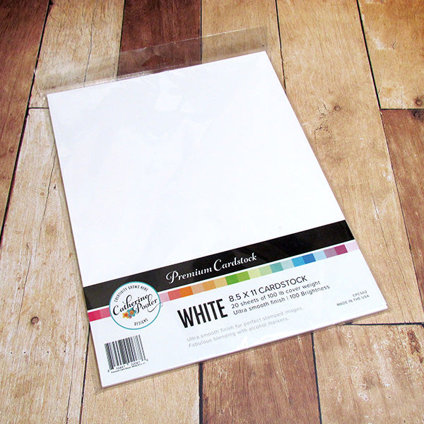 Catherine Pooler Designs Ultra Smooth White Cardstock