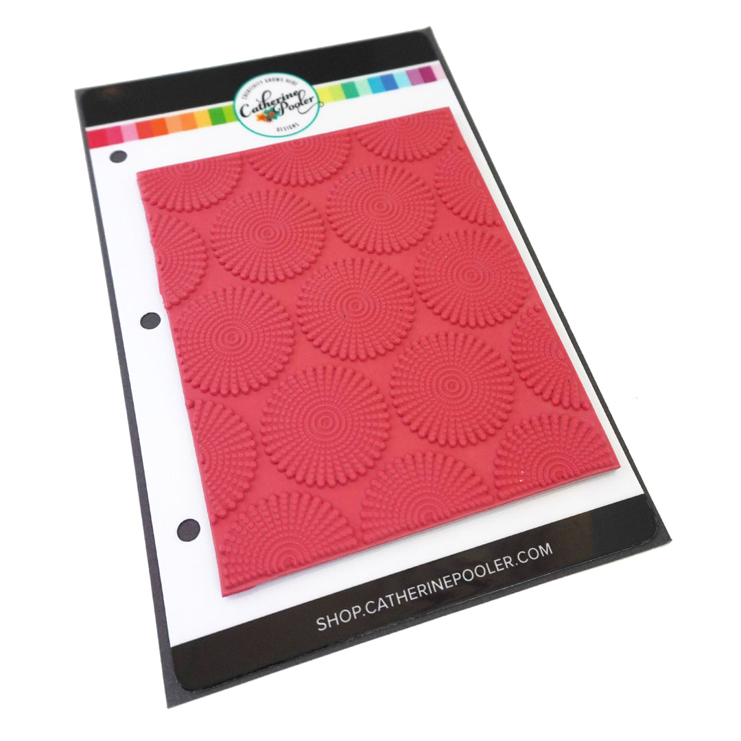 Catherine Pooler Designs Dotted Bursts Background Stamp