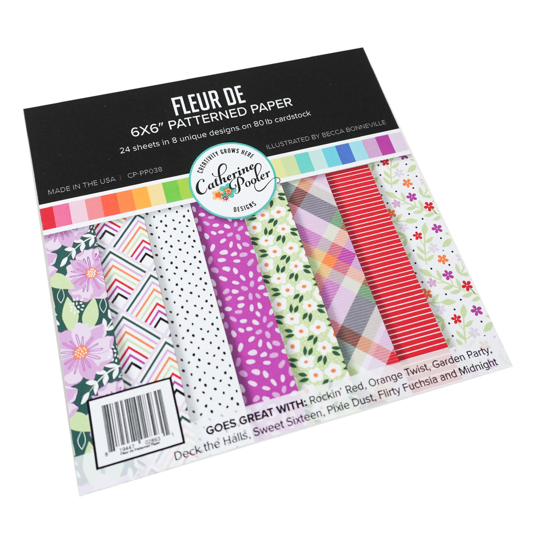 Catherine Pooler Designs Fluer de Patterned Paper