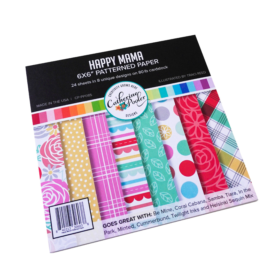 Catherine Pooler Designs Happy Mama Patterned Paper Pack