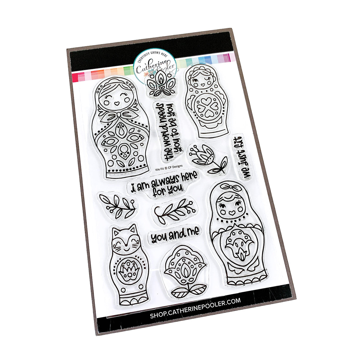 Catherine Pooler Designs We Fit Stamp Set