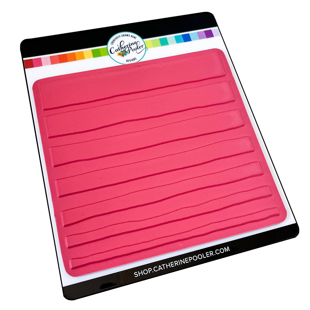 Catherine Pooler Designs Wonky Stripe Background Stamp