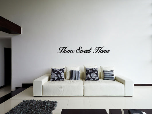 Home Sweet Home Version 1 Vinyl Wall Art, wall decal quote