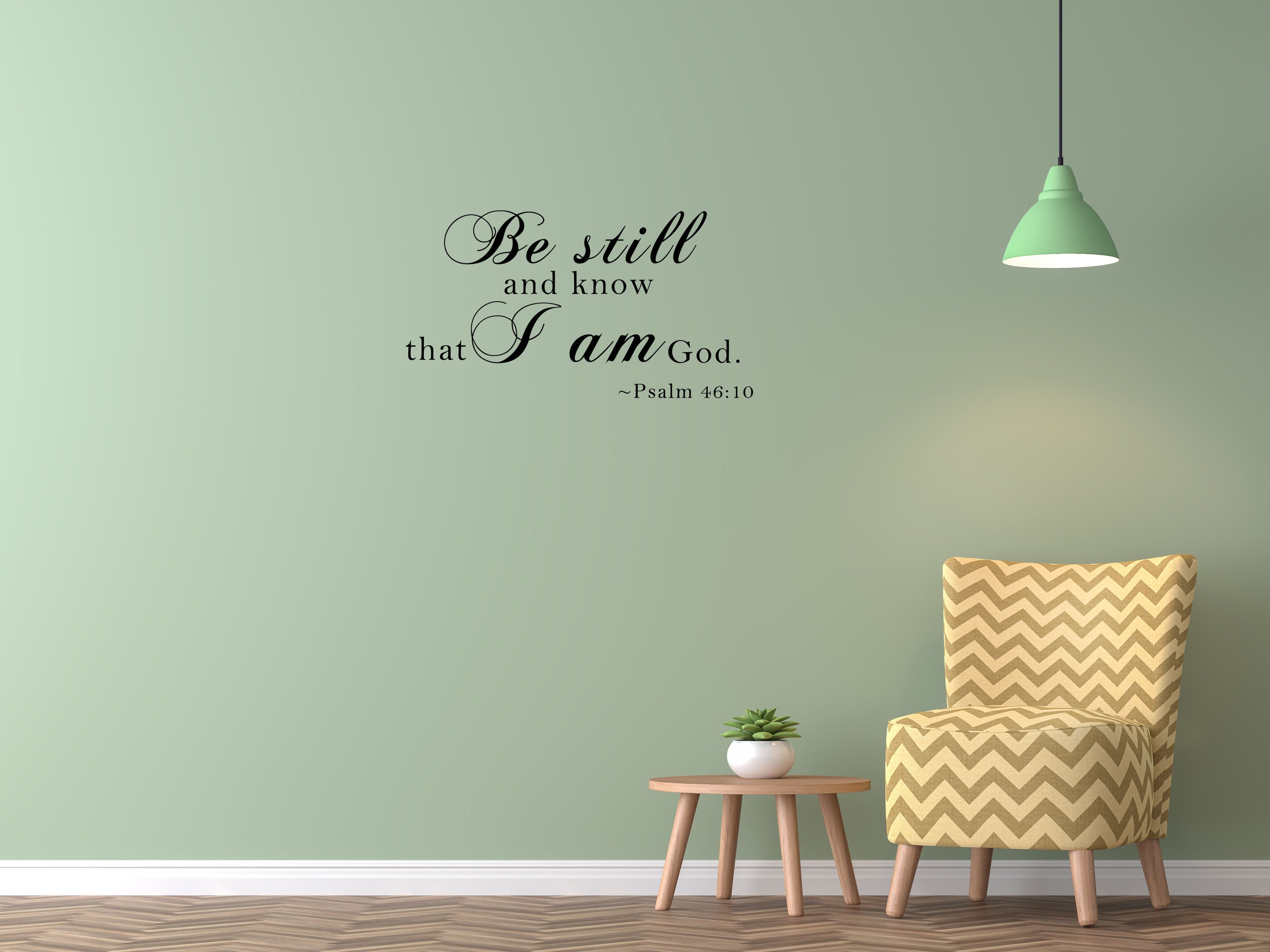 wall decal dining room scripture