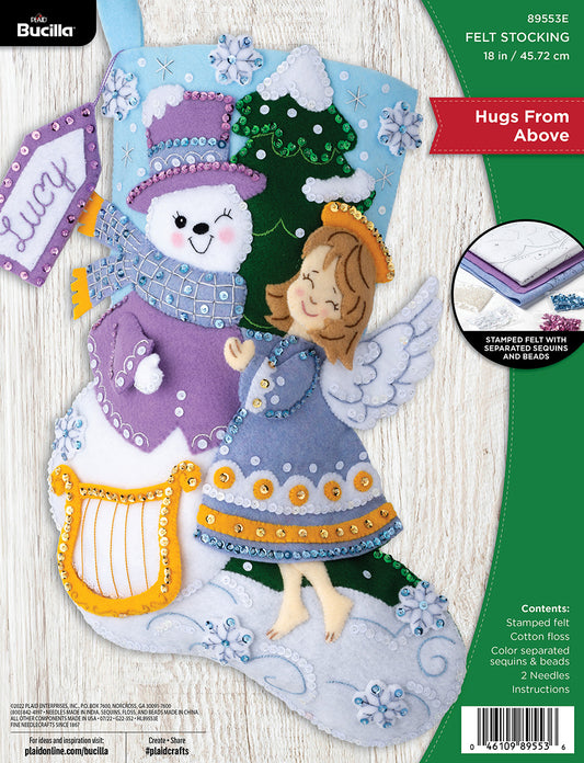 Bucilla ® Seasonal - Felt - Stocking Kits - Snow Much Fun 89478E