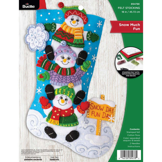 Shop Plaid Bucilla ® Seasonal - Stocking Liner - Snowflakes - 89673E -  89673E