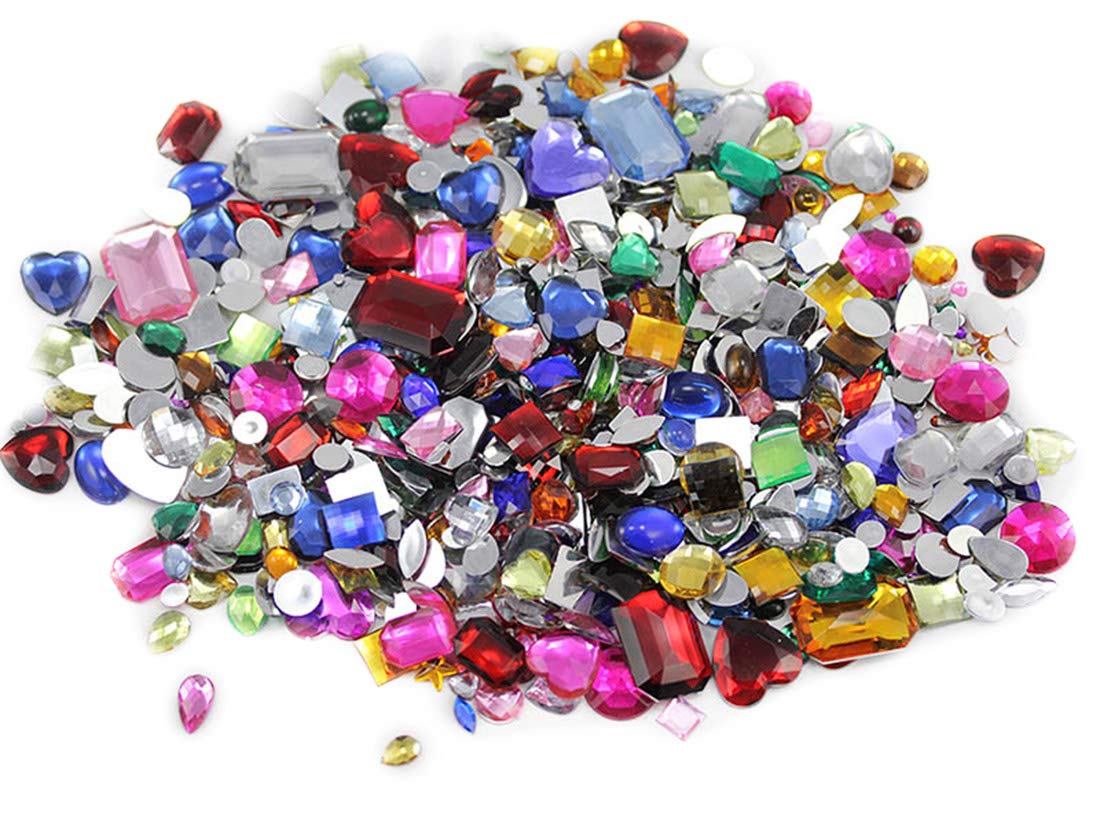 Rhinestones Assorted Sizes and Colors X100SV CLOSEOUT – Beadery Products