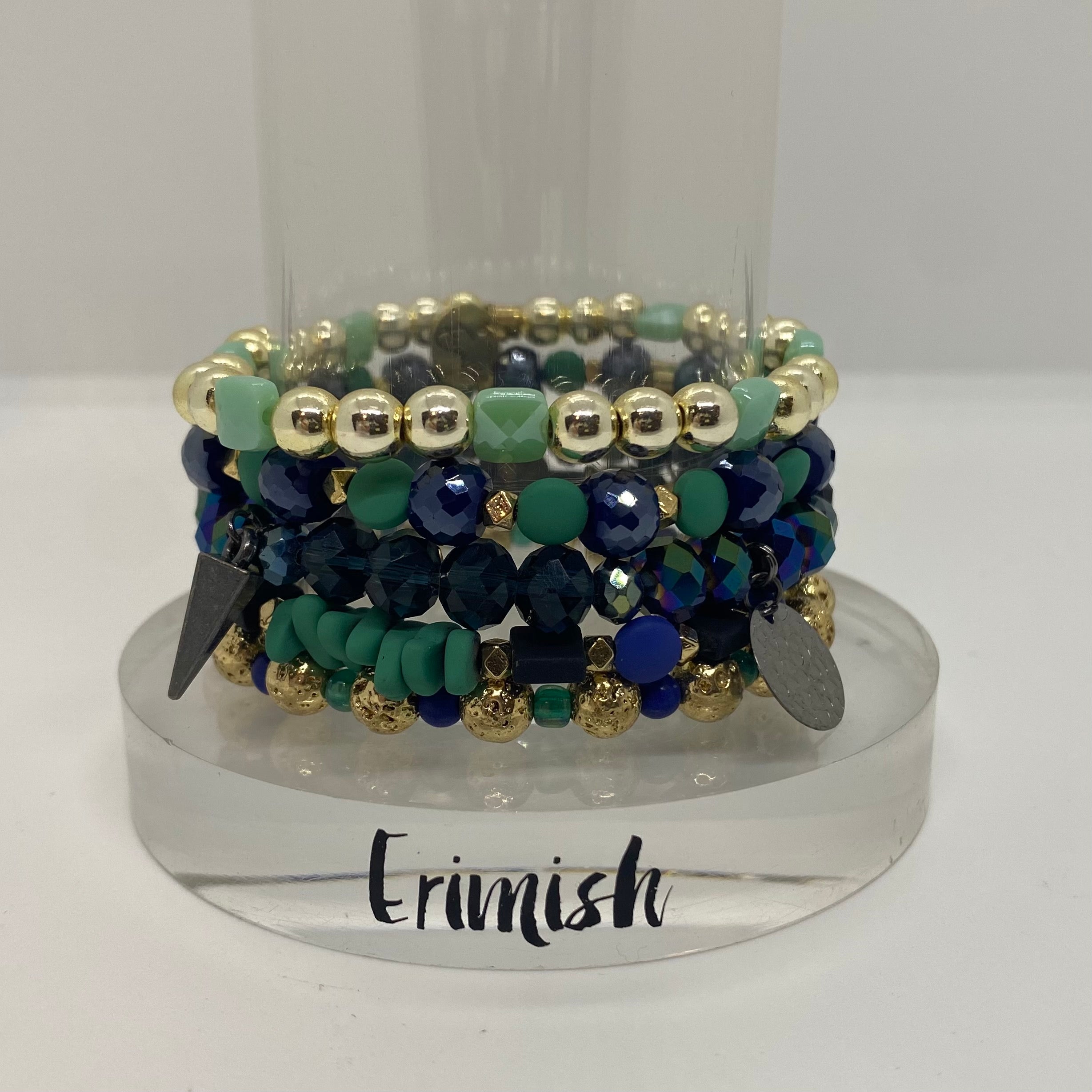 New erimish bracelet set of three blush color | Erimish bracelets, Bracelet  set, Blush color