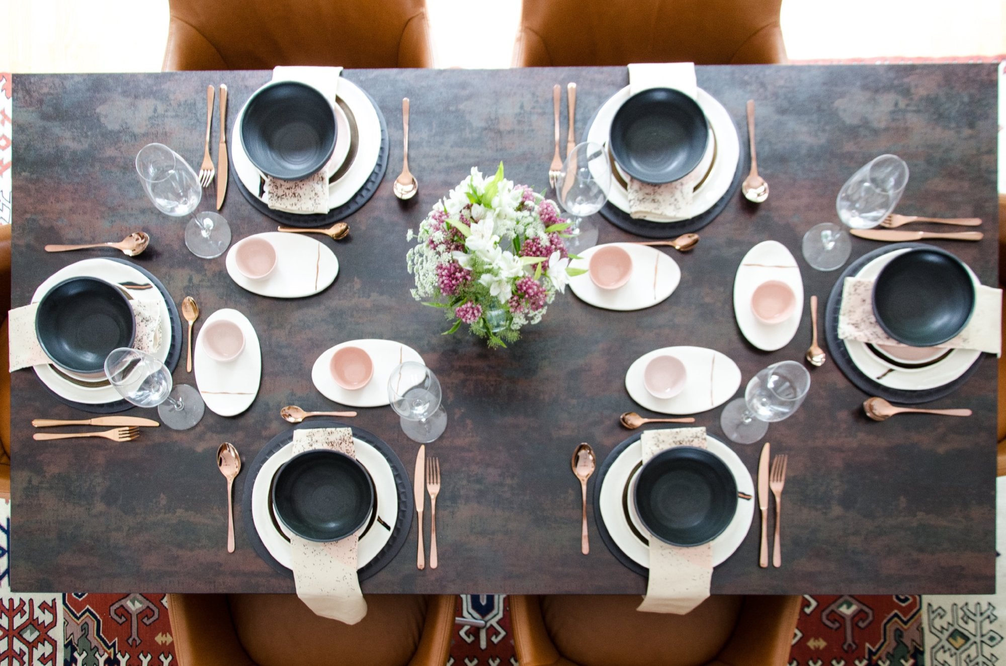 8 person tableware set