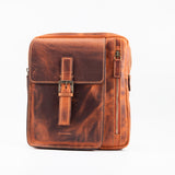 Brick Leather Briefcase - Chicatolia