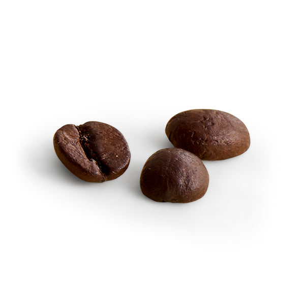 Coffee beans on a clean background