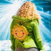 Day Tripper Hologram Iridescent Yellow Sun Metallic Backpack