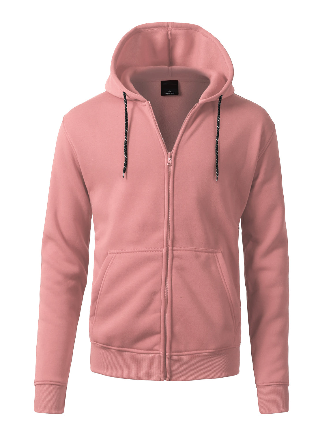 pink zip up fleece