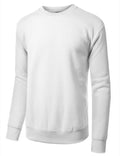 WHITE Basic Crewneck Sweatshirt-Various Colors - URBANCREWS