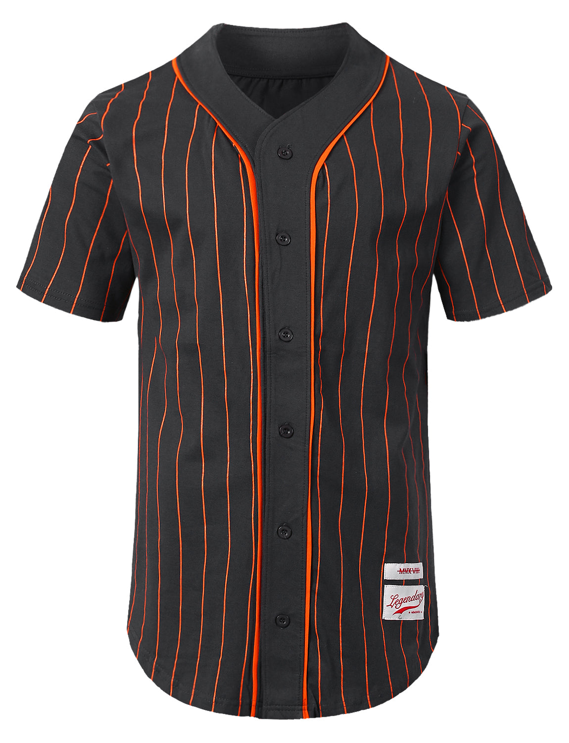 Striped Baseball Jersey Shirt – URBANCREWS