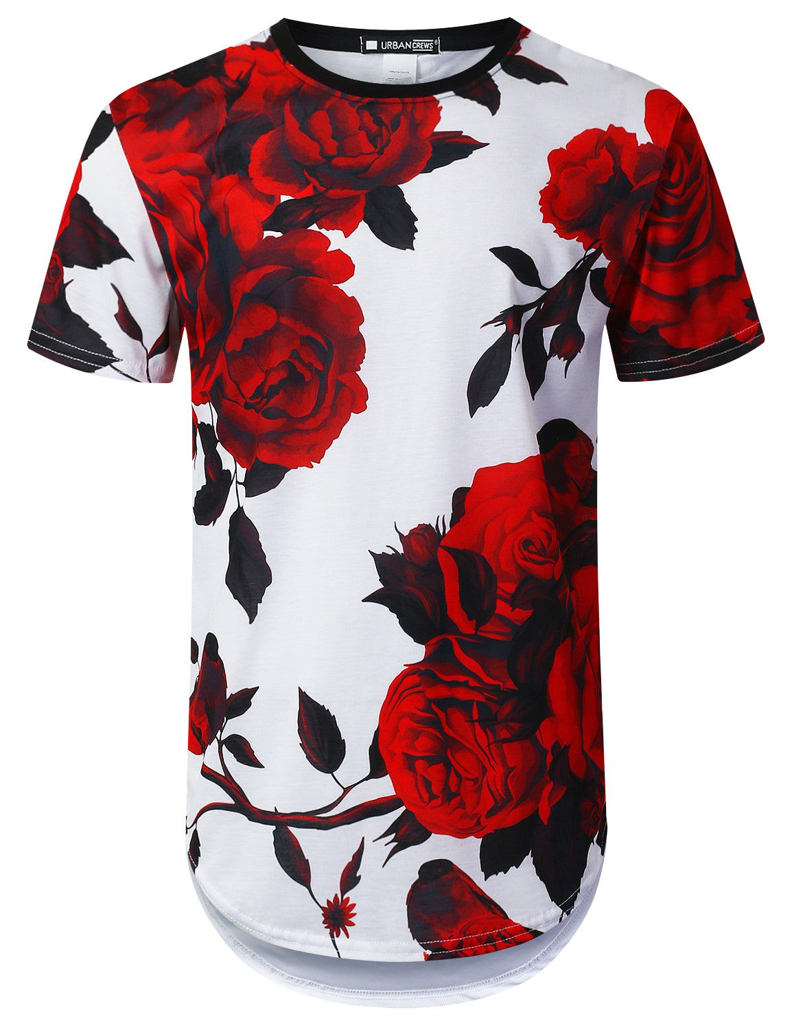 red rose shirt