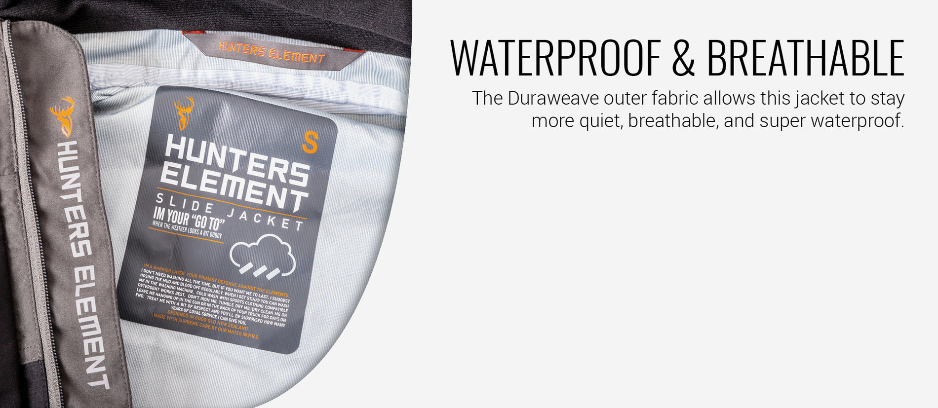 Hunters Element | Slide Jacket | Multi-Purpose Waterproof And ...