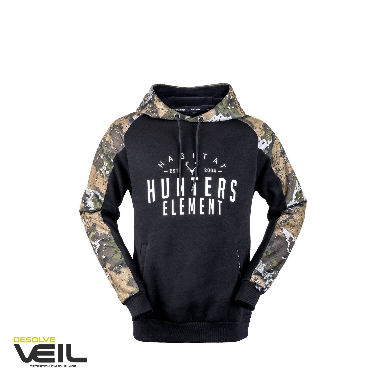 Hunters Element | Wilson Hoodie | Cotton And Polyester | Front