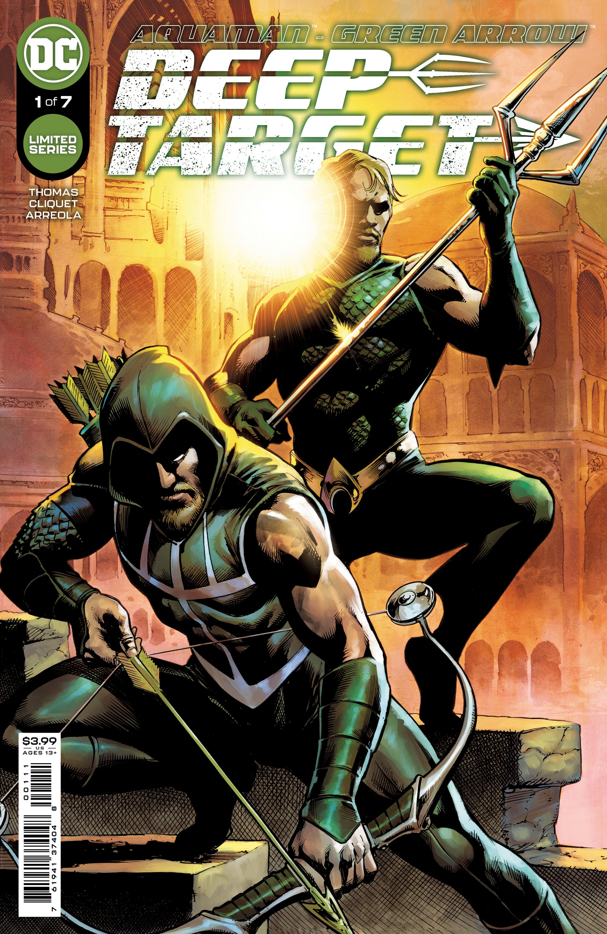 10 26 21 Aquaman Green Arrow Deep Target 1 Of 7 Cvr A Marco Santu Sanctum Sanctorum Comics Oddities Llc