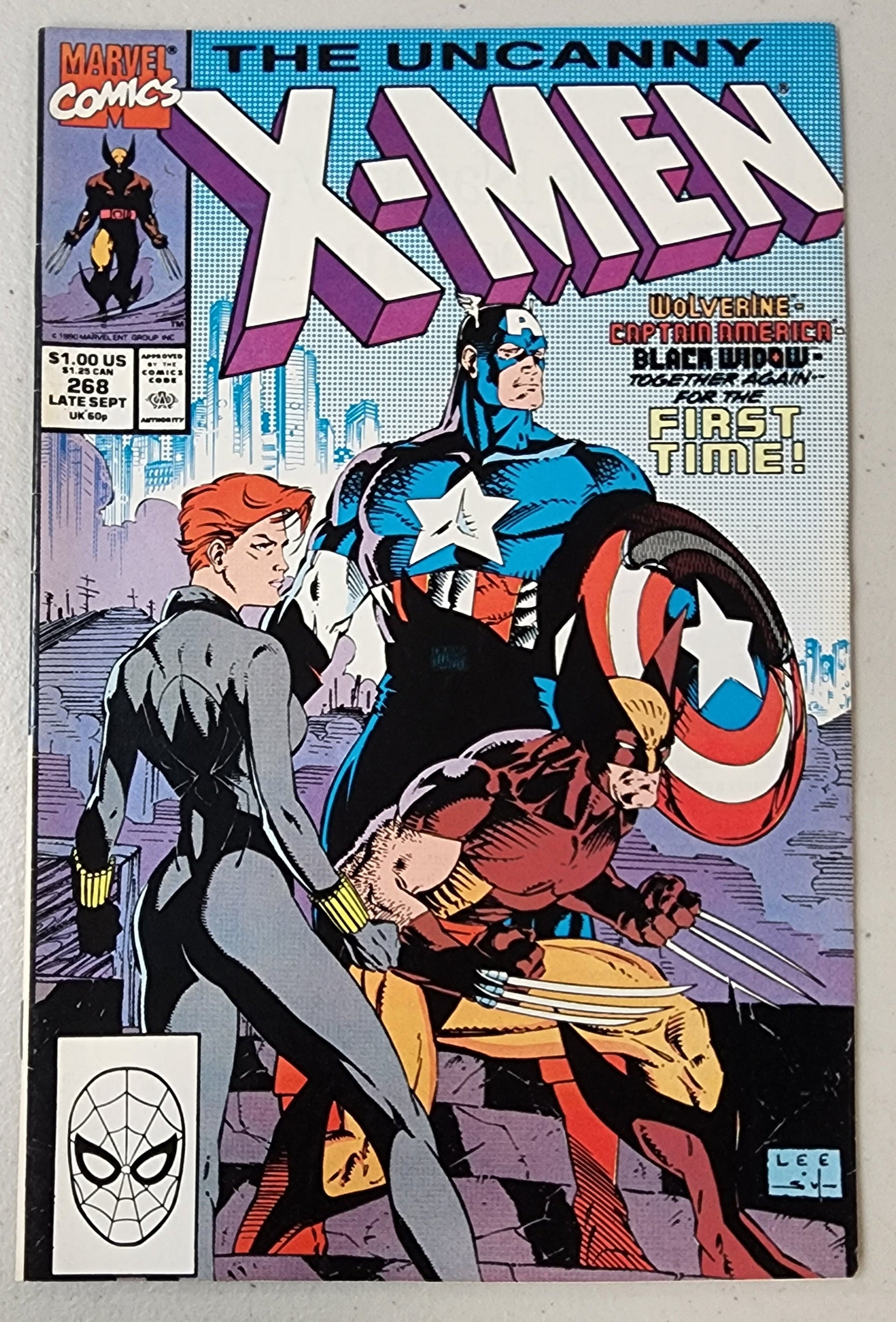 UNCANNY X-MEN #268 JIM LEE 1990 – Sanctum Sanctorum Comics & Oddities LLC