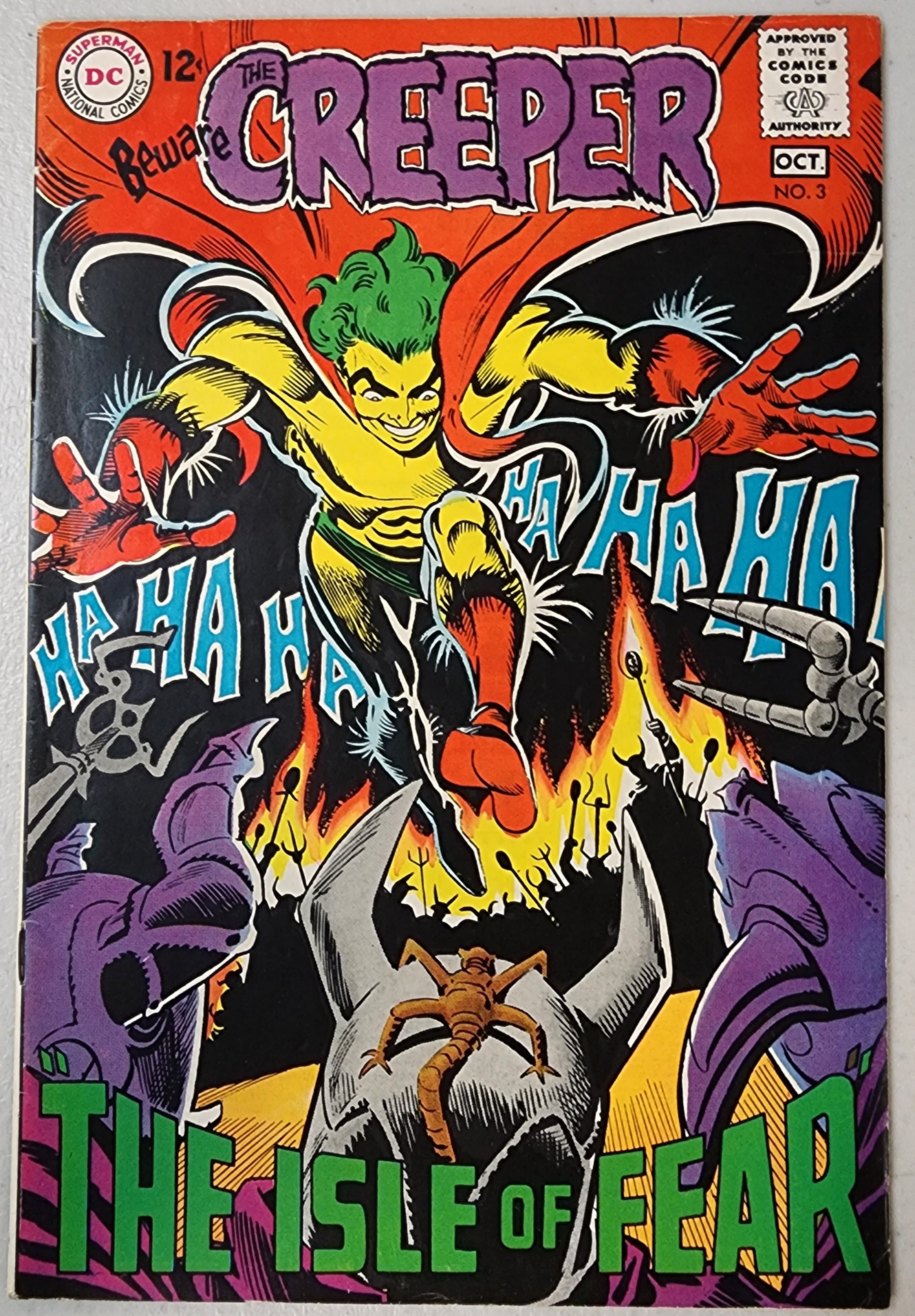 BEWARE THE CREEPER #3 1968 – Sanctum Sanctorum Comics & Oddities LLC