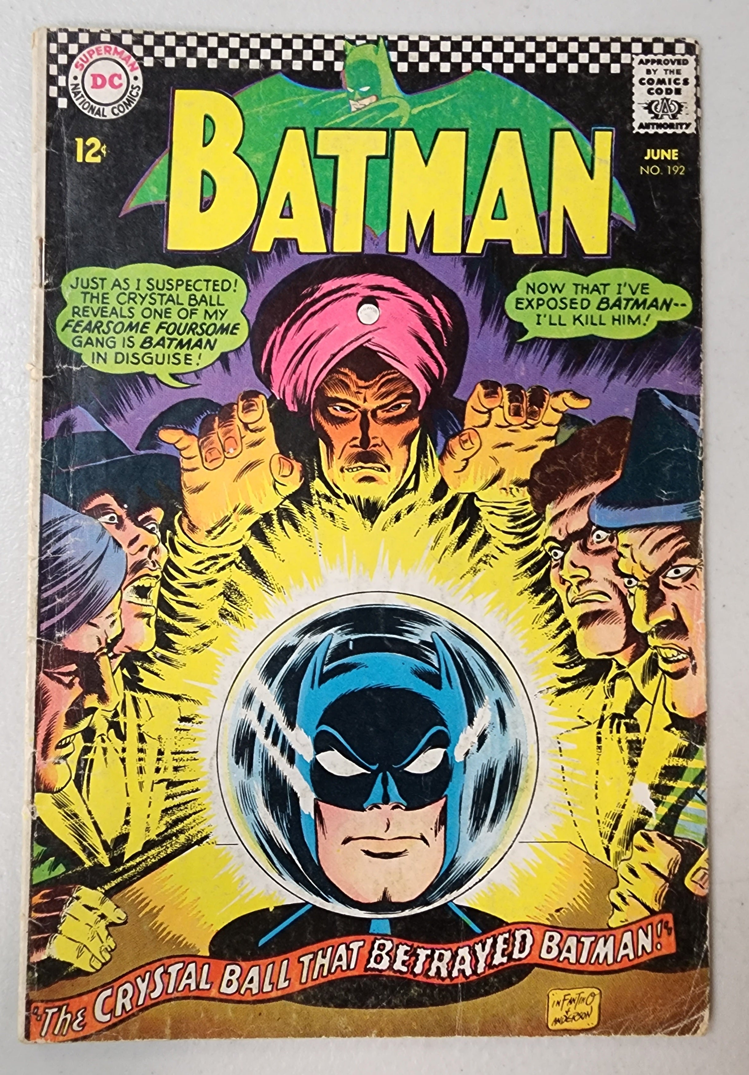 BATMAN #192 1967 – Sanctum Sanctorum Comics & Oddities LLC