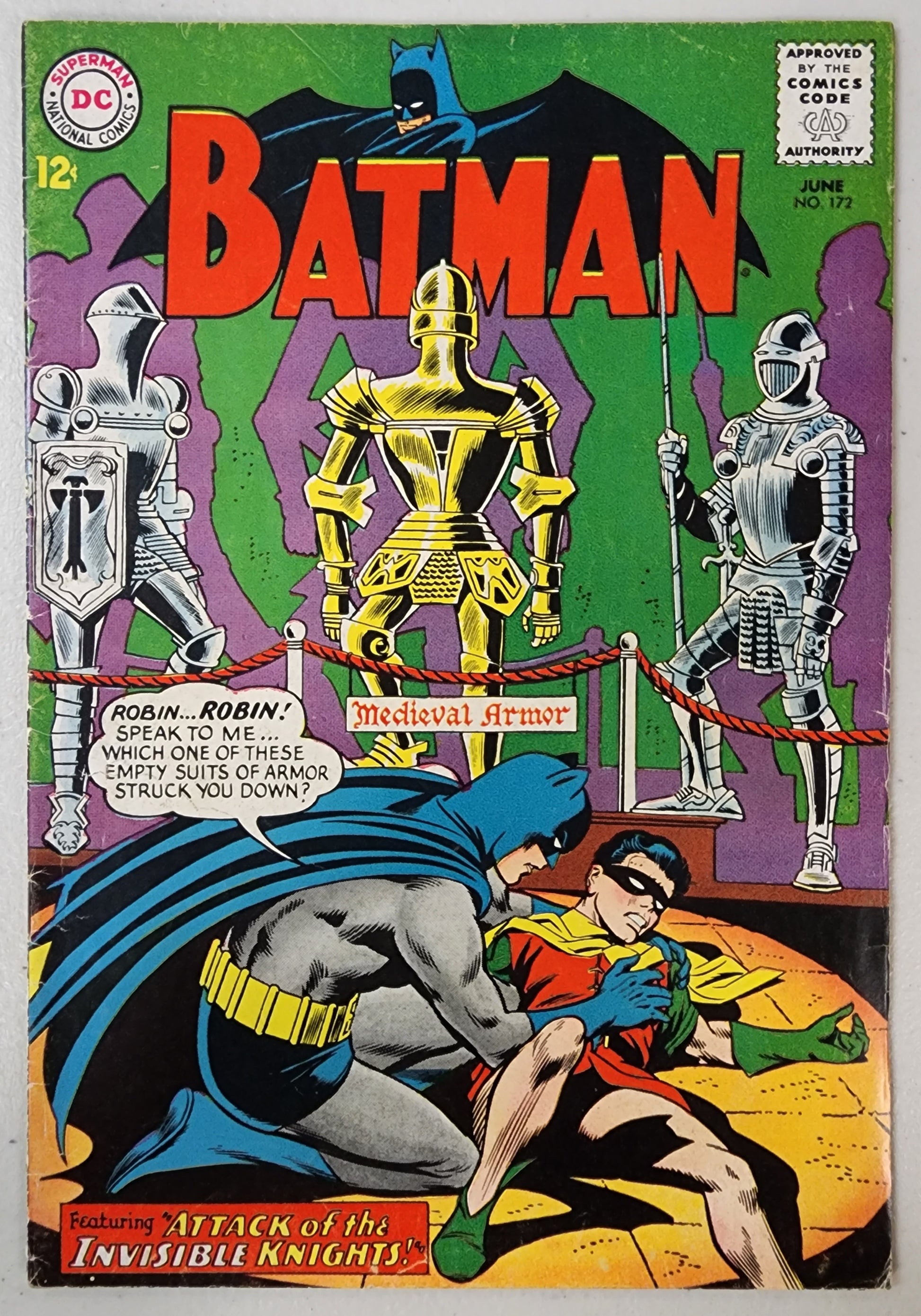 BATMAN #172 1965 – Sanctum Sanctorum Comics & Oddities LLC