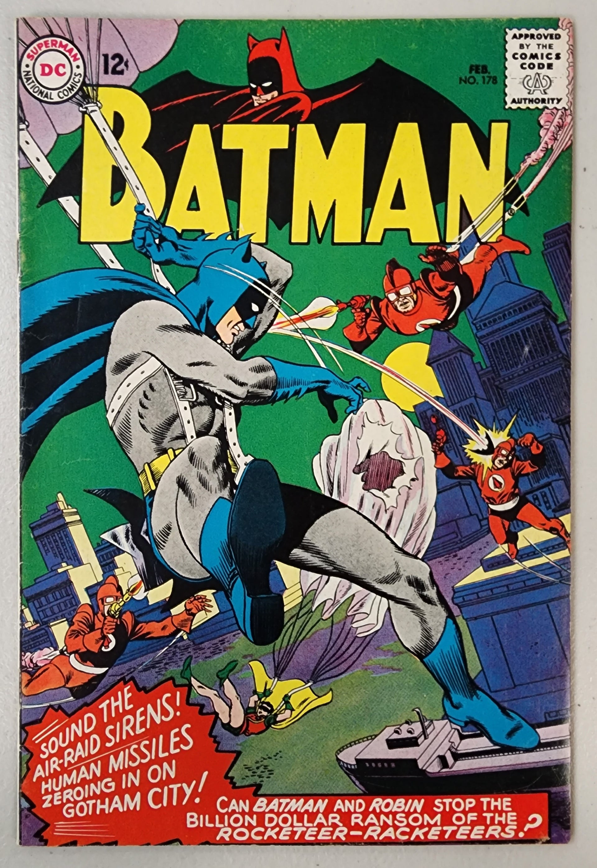 BATMAN #178 1966 – Sanctum Sanctorum Comics & Oddities LLC