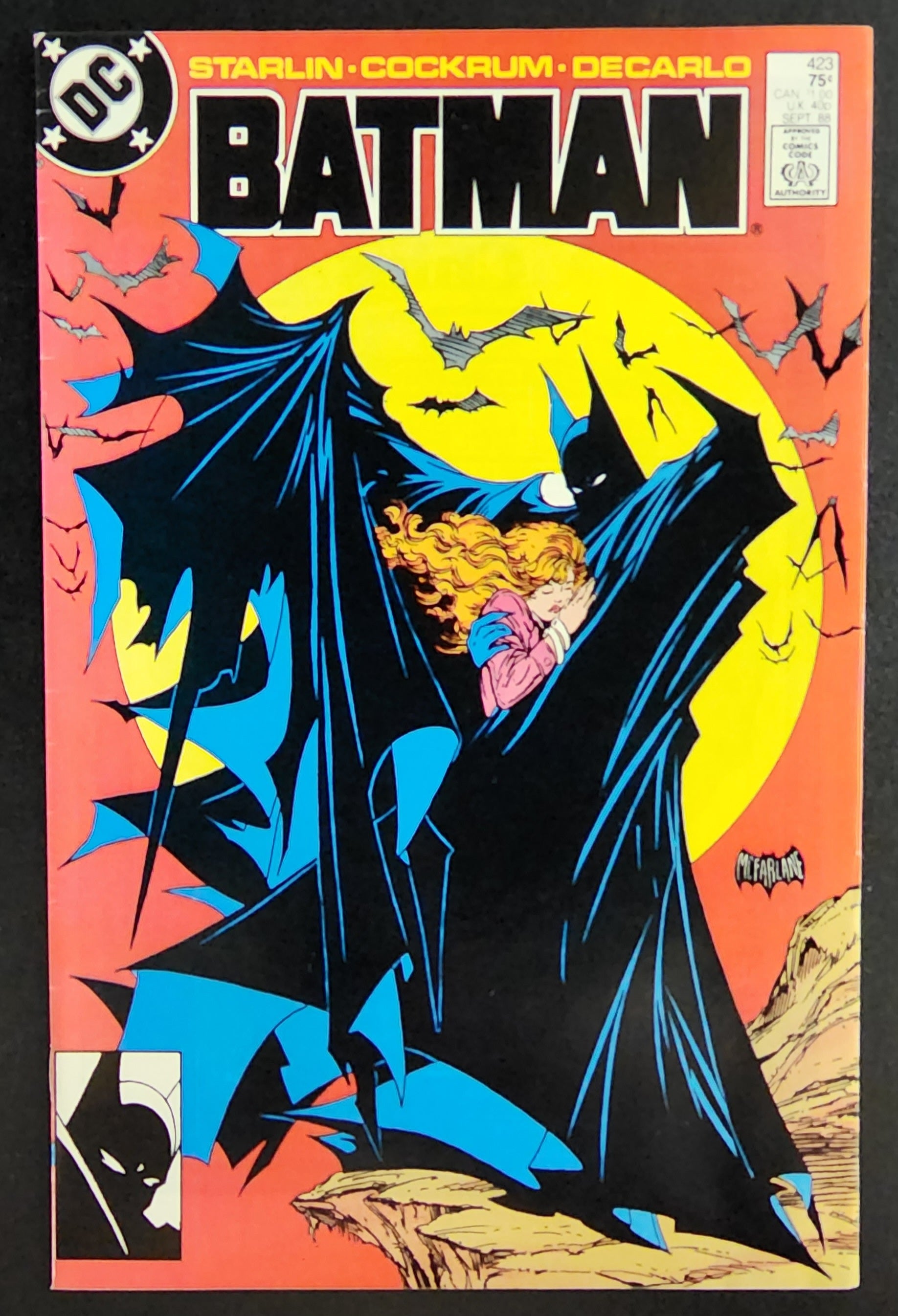 BATMAN #423 1ST PRINT TODD MCFARLANE 1988 – Sanctum Sanctorum Comics &  Oddities LLC