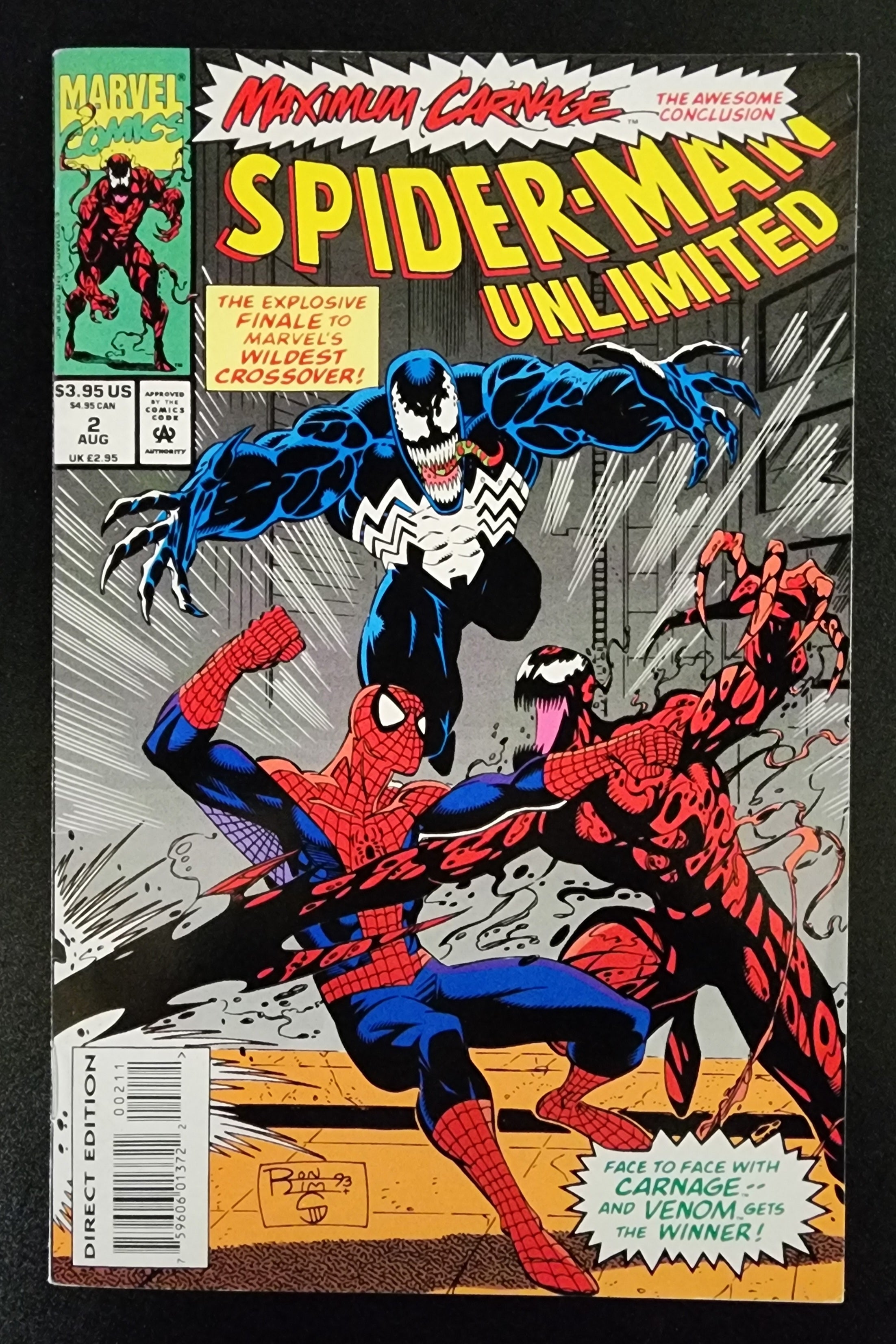 SPIDER-MAN UNLIMITED #2 1993 – Sanctum Sanctorum Comics & Oddities LLC