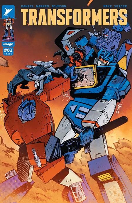 TRANSFORMERS #1 CVR C JOHNSON & SPICER VARIANT 2023 – Sanctum