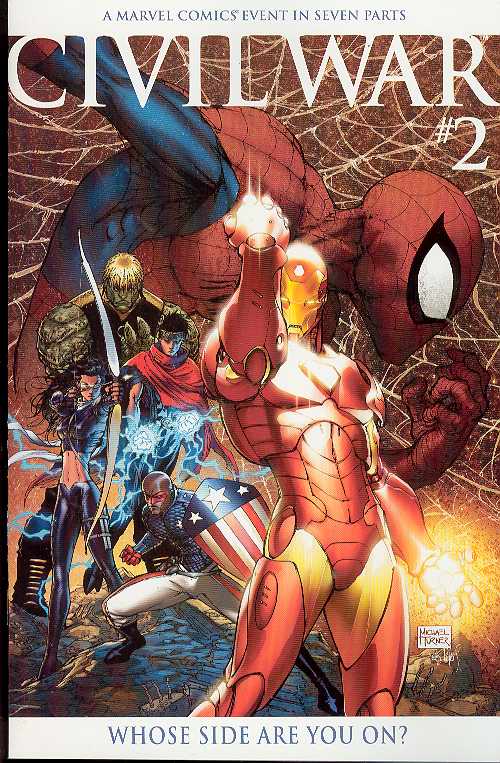 CIVIL WAR #2 (OF 7) TURNER 1:20 VARIANT 2006 – Sanctum Sanctorum Comics &  Oddities LLC