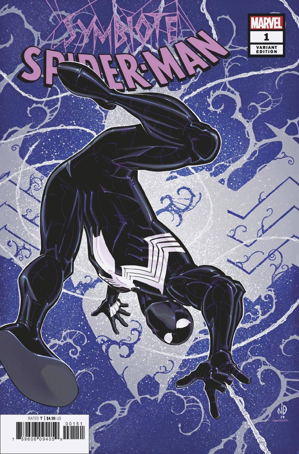 SYMBIOTE SPIDER-MAN #1 BRADSHAW 1:25 VARIANT 2019 – Sanctum Sanctorum  Comics & Oddities LLC