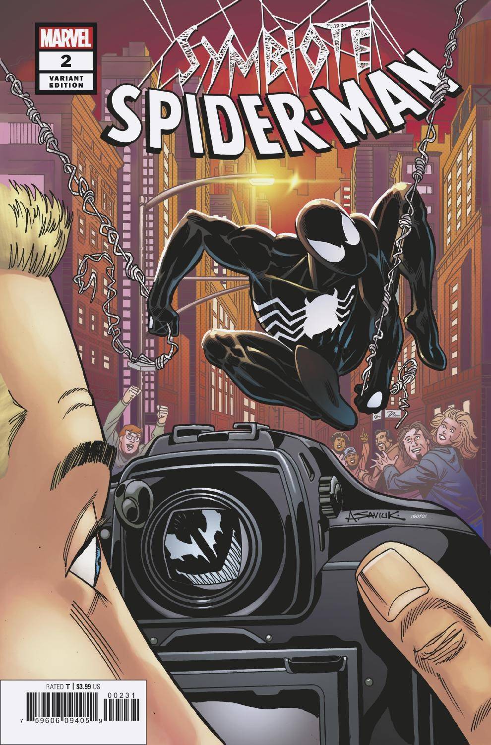 SYMBIOTE SPIDER-MAN #2 (OF 5) SAVIUK 1:25 VARIANT 2019 – Sanctum Sanctorum  Comics & Oddities LLC