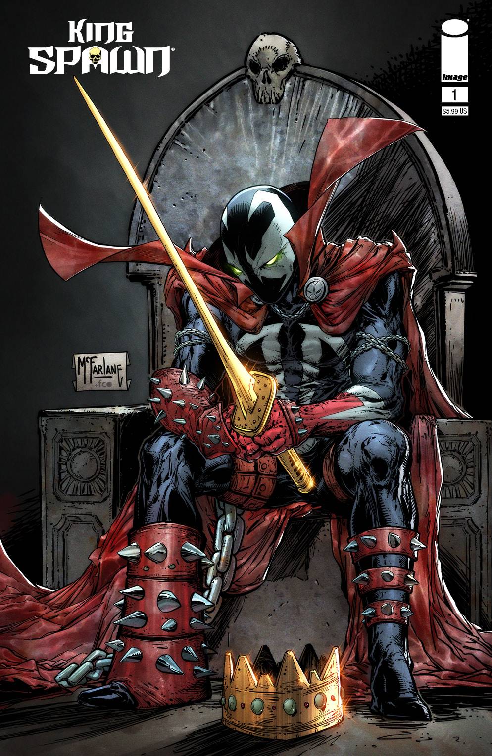 08/11/2021 KING SPAWN #1 CVR B MCFARLANE (NEW RELEASE 08/25/2021) – Sanctum  Sanctorum Comics & Oddities LLC